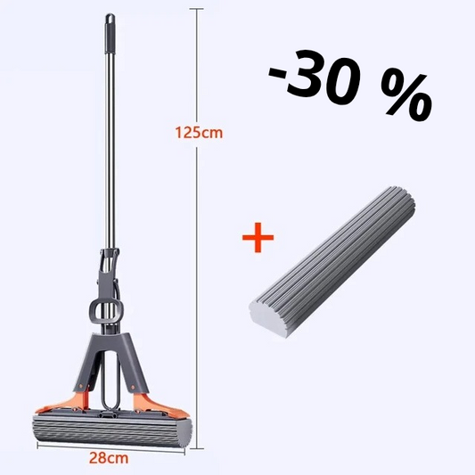 Serpillière à essorage automatique